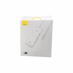 Baseus WKQX030401, USB Type-C, USB 3.2 Gen 1 (3.1 Gen 1) Type-A, USB Type-C, 5000 Mbit/s, Noir, Acrylonitrile-Butadiène-Styrè ...