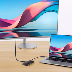 Baseus WKQX050001 hub & concentrateur USB Type-C 5000 Mbit/s Noir - Vue supplémentaire 10