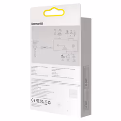 Baseus WKQX050001 hub & concentrateur USB Type-C 5000 Mbit/s Noir - Vue supplémentaire 8