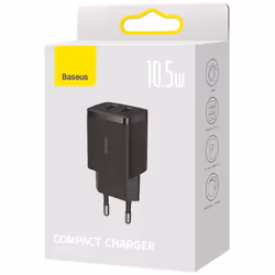 Baseus Compact Universel Noir Secteur Intérieure