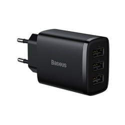 Baseus CCXJ020101 chargeur d'appareils mobiles Universel Noir Secteur Intérieure