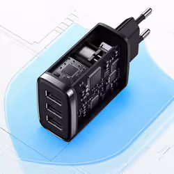 Baseus CCXJ020101 chargeur d'appareils mobiles Universel Noir Secteur Intérieure - Vue supplémentaire 4