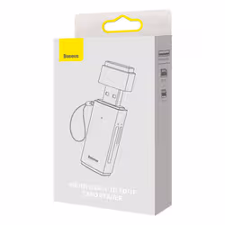 Baseus BS-OH069 lecteur de carte mémoire USB 3.0 Type-A/Type-C Gris - Vue supplémentaire 7