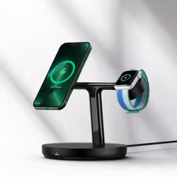 Baseus WXTE000101 chargeur d'appareils mobiles Smartphone, Smartwatch Noir Secteur, USB Intérieure