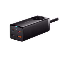 Baseus PSZM000901 adaptateur de puissance & onduleur Intérieure 65 W Noir