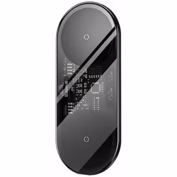 Baseus 2In1 20W Digital Led Display Écouteurs, Casque, Smartphone Noir USB Recharge sans fil Intérieure