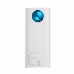 Baseus PPLG000102, 30000 mAh, Adaptive Fast Charging, Power Delivery 3.0, Quick Charge 3.0, Blanc