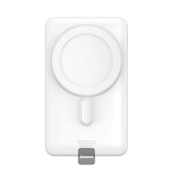 Baseus 6932172614614 banque d'alimentation électrique 10000 mAh Recharge sans fil Blanc