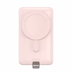 Baseus 6932172614621, 10000 mAh, Recharge sans fil, 3,85 V, 20 W, Rose