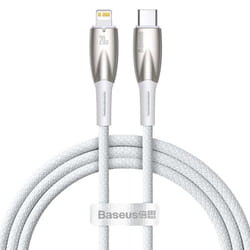 Baseus CADH000002 câble Lightning 1 m Blanc