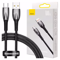 Câble Usb Vers Usb-C Baseus 100 W Pour Téléphones Et Ordinateurs Portables Charge Rapide 1 M