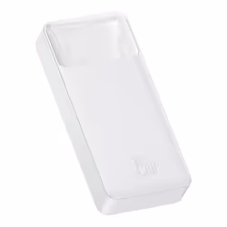 Baseus PPBD050102, 20000 mAh, Lithium Polymère (LiPo), 3,7 V, Blanc