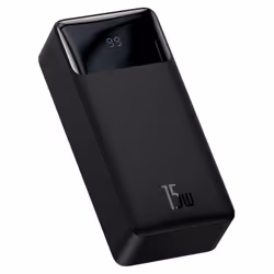 Baseus PPBD050201, 30000 mAh, Lithium Polymère (LiPo), 3,7 V, Noir