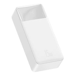 Baseus PPBD050202 banque d'alimentation électrique Lithium Polymère (LiPo) 30000 mAh Blanc