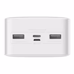 Baseus PPBD050202 banque d'alimentation électrique Lithium Polymère (LiPo) 30000 mAh Blanc