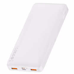 Baseus PPBD050502 banque d'alimentation électrique Lithium Polymère (LiPo) 10000 mAh Blanc