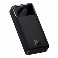 Baseus PPBD050501, 20000 mAh, Lithium Polymère (LiPo), 3,7 V, 20 W, Noir