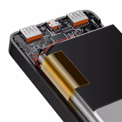 Baseus PPBD050501 banque d'alimentation électrique Lithium Polymère (LiPo) 20000 mAh Noir
