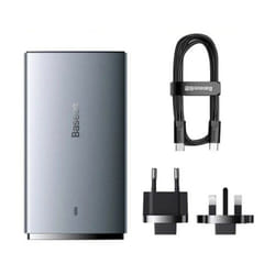 Baseus CCGP150113 chargeur d'appareils mobiles Universel Noir, Gris Secteur Charge rapide Intérieure