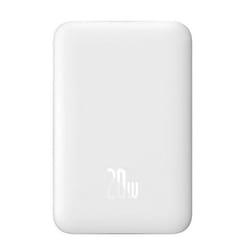 Baseus Magnetic Mini 10000 mAh Recharge sans fil Blanc