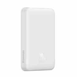 Baseus Magnetic Mini 10000 mAh Recharge sans fil Blanc