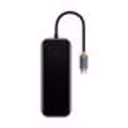 Adaptateur Hub USB-C 4 en 1 - BASEUS - WKJZ010513 - 4 Ports USB 3.0 - Gris Foncé - Prise en Charge Rapide