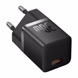 Baseus GaN5 30W Mini Universel Noir Secteur Charge rapide Intérieure