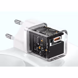 Baseus GaN5 30W Mini Universel Blanc Secteur Charge rapide Intérieure - Vue supplémentaire 4