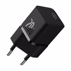 Baseus GaN5 20W Mini, Intérieure, Secteur, Noir