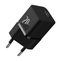 Baseus GaN5 20W Mini Universel Noir Secteur Charge rapide Intérieure