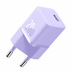 Baseus GaN5 20W Mini, Intérieure, Secteur, Violet