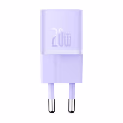 Baseus GaN5 20W Mini Universel Violet Secteur Charge rapide Intérieure