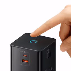 Baseus PowerCombo Universel Noir Secteur Charge rapide Intérieure - Vue supplémentaire 4
