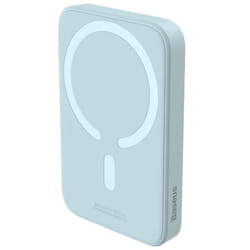 Baseus PPCX130003 banque d'alimentation électrique Lithium Polymère (LiPo) 6000 mAh Recharge sans fil Bleu