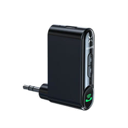 Baseus WXQY010001 récepteur de musique de bluetooth 10 m Noir