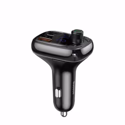 Baseus CCMT000101, Numérique, FM, 87,5 - 108 MHz, LED, Bluetooth, USB Type-A, USB Type-C