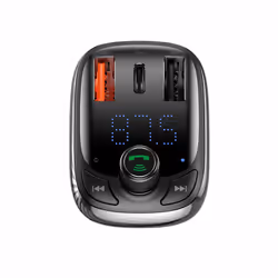 Baseus CCMT000101 transmetteur FM 87,5 - 108 MHz Bluetooth Noir