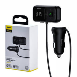 Baseus Car Bluetooth Mp3 Player T Shaped S-16 Black Os