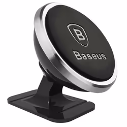 Baseus SUCX140012, Mobile/smartphone, Support passif, Voiture/Intérieur, Noir, Argent