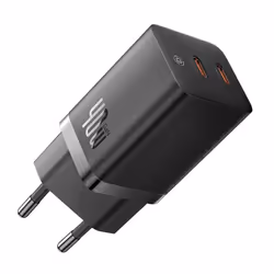 Baseus GaN5 Pro 40W, Intérieure, Secteur, Noir