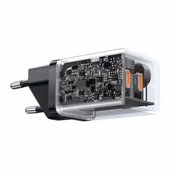 Baseus GaN5 Pro 40W Universel Noir Secteur Charge rapide Intérieure