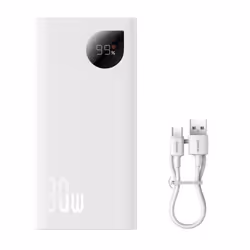 Baseus PPAD080002, 10000 mAh, Lithium Polymère (LiPo), Adaptive Fast Charging, Power Delivery 3.0, Quick Charge 3.0, 7,4 V, B ...