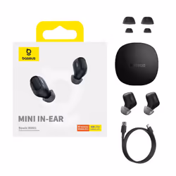 Baseus WM01 Casque Sans fil Type-C Bluetooth Noir - Vue supplémentaire 6