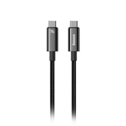 Baseus CAWJ040001 câble USB USB 2.0 1 m USB A USB C Noir