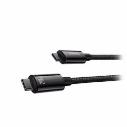 Baseus CAWJ040001 câble USB USB 2.0 1 m USB A USB C Noir - Vue supplémentaire 4