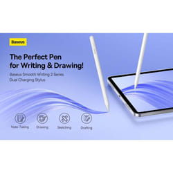 Baseus SMOOTH WRİTİNG 2 İPAD UYUMLU KALEM-BEYAZ Pièce de rechange et accessoire pour tablette Ecran tactile