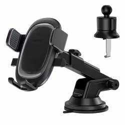 Baseus C40351600113-00, Mobile/smartphone, Support passif, Voiture, Noir