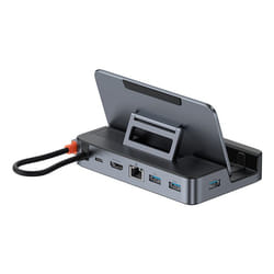 Baseus GamerX station d'accueil Handheld gaming console Gris