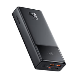 Baseus STAR LORD OVERSEAS EDITION 20.000 MAH DIGITAL DISPLAY POWERBANK 65W-SIYAH Lithium Polymère (LiPo) 20000 mAh Noir