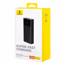 Baseus P10022904113-00 banque d'alimentation électrique Lithium Polymère (LiPo) 20000 mAh Noir - Vue supplémentaire 3